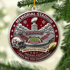 Indiana Hoosiers Football 2025 Big Ten Champions Custom Shape 2-sided Acrylic Ornament – HOATT15118