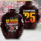 Indiana Hoosiers Football 2025 National Champions 3D Apparel – MAITM14525