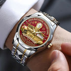 Indiana Hoosiers Football 2025 National Champions Alloy Luxury Quartz Watch – HOATT15844