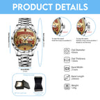 Indiana Hoosiers Football 2025 National Champions Alloy Luxury Quartz Watch – MAITM14531