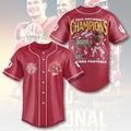 Indiana Hoosiers Football 2025 National Champions Baseball Jersey – HOATT15824