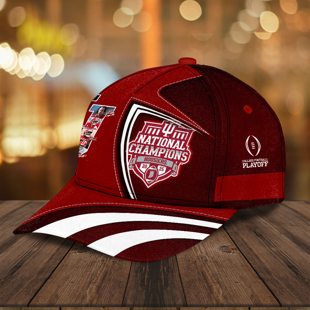 Indiana Hoosiers Football 2025 National Champions Classic Cap – HOATT15801