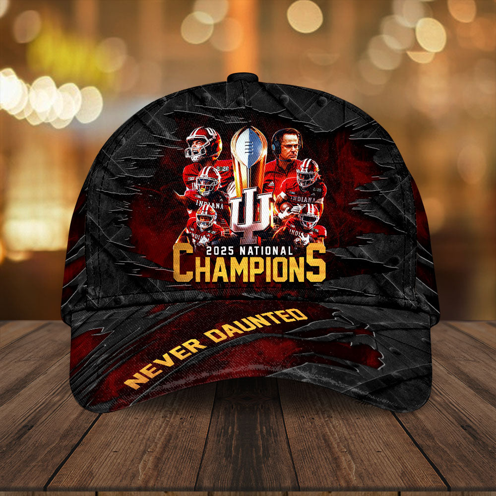 Indiana Hoosiers Football 2025 National Champions Classic Cap – HOATT15814