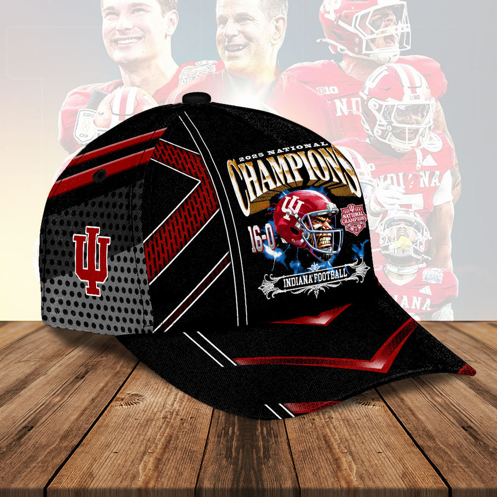 Indiana Hoosiers Football 2025 National Champions Classic Cap – HOATT15845
