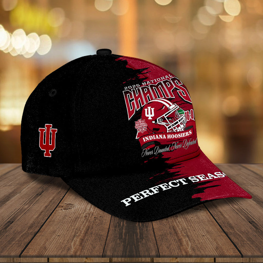 Indiana Hoosiers Football 2025 National Champions Classic Cap – HOATT15866