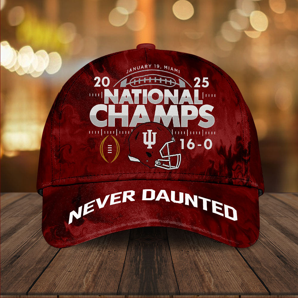 Indiana Hoosiers Football 2025 National Champions Classic Cap – TANTN21255