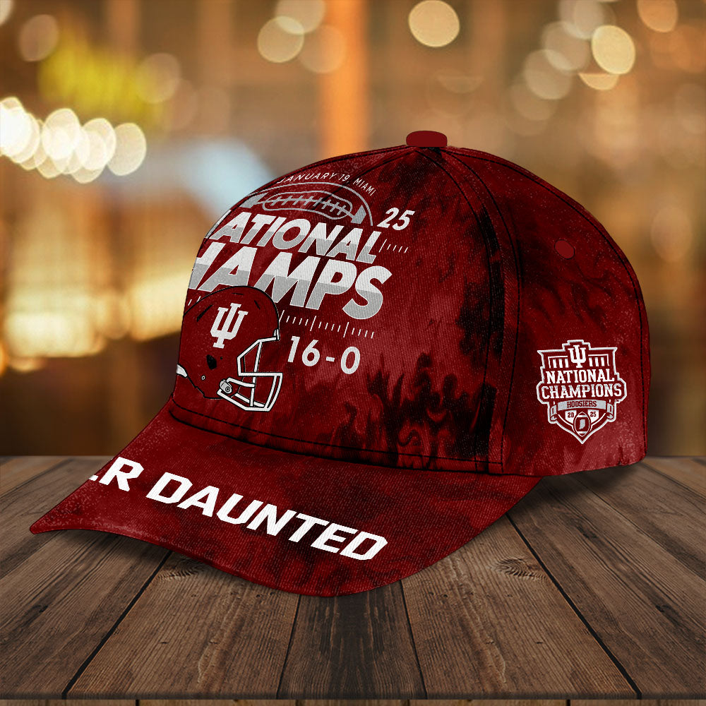 Indiana Hoosiers Football 2025 National Champions Classic Cap – TANTN21255