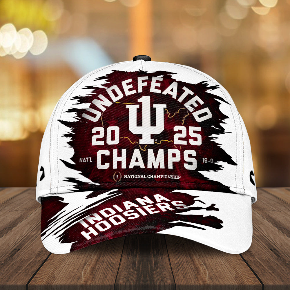 Indiana Hoosiers Football 2025 National Champions Classic Cap – MAITM14642