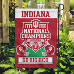 Indiana Hoosiers Football 2025 National Champions Double-side Garden Flag – HOATT15936