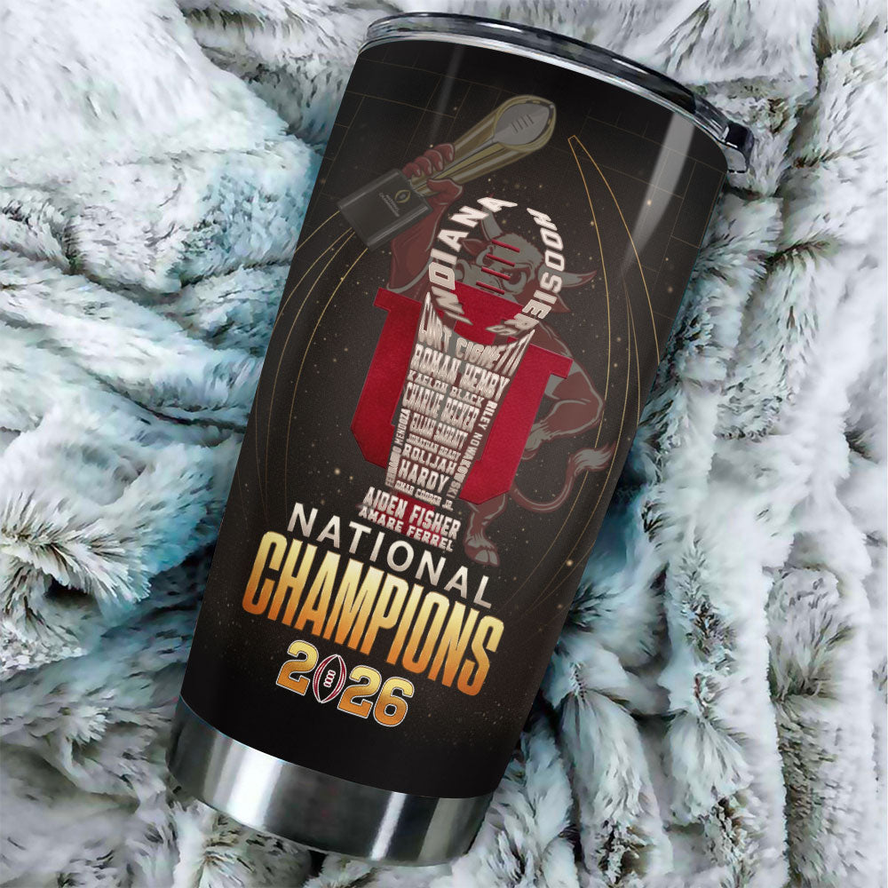Indiana Hoosiers Football 2025 Tumbler Cup – TMTHU3385