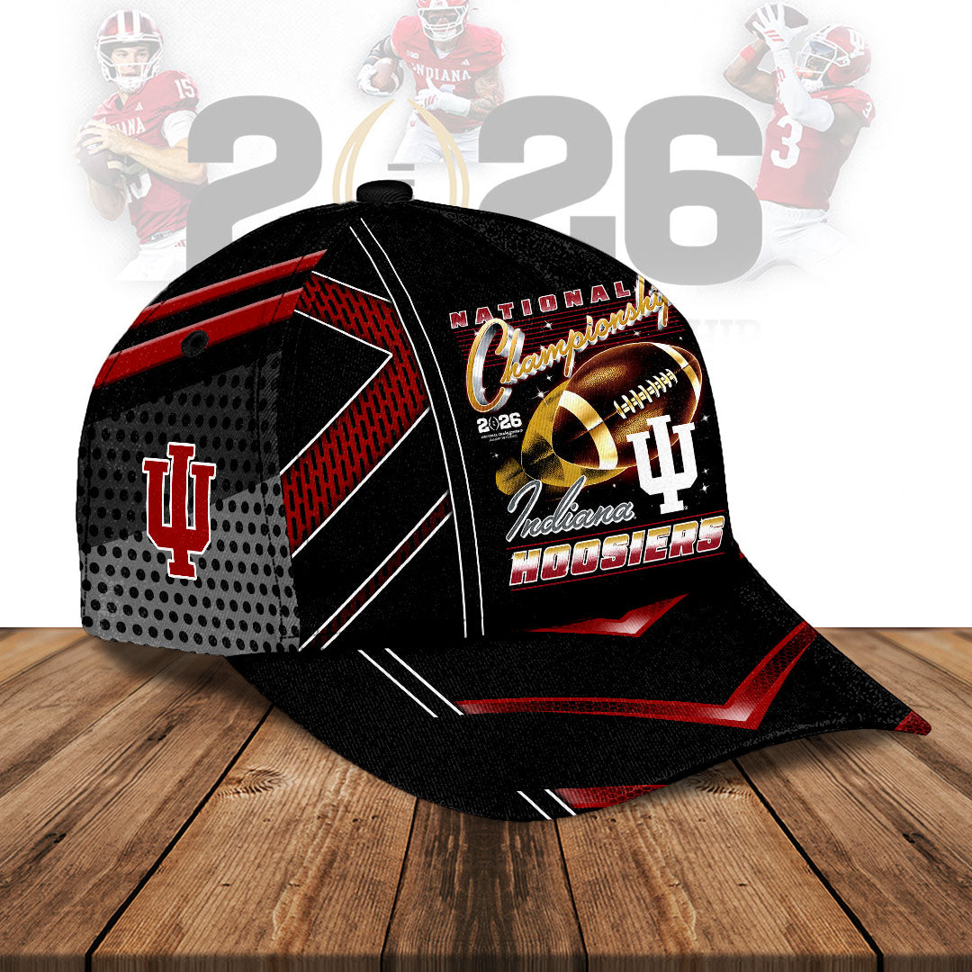 Indiana Hoosiers Football 2026 National Championship Classic Cap – HOATT15723