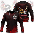 Indiana Hoosiers Football 2026 National Championship 3D Apparel – HOATT15726