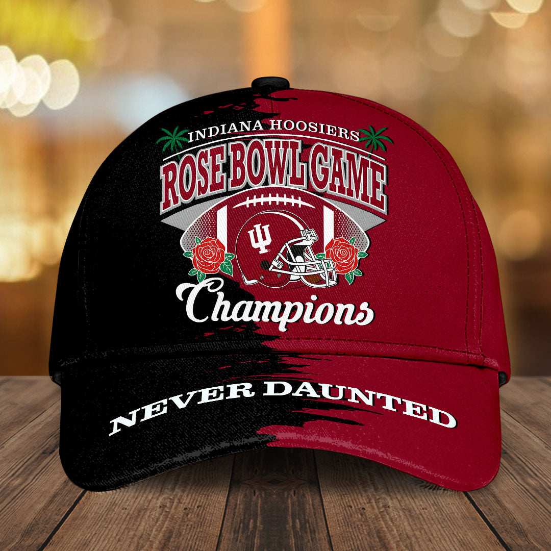 Indiana Hoosiers Football 2026 Rose Bowl Champions Classic Cap – HOATT15477