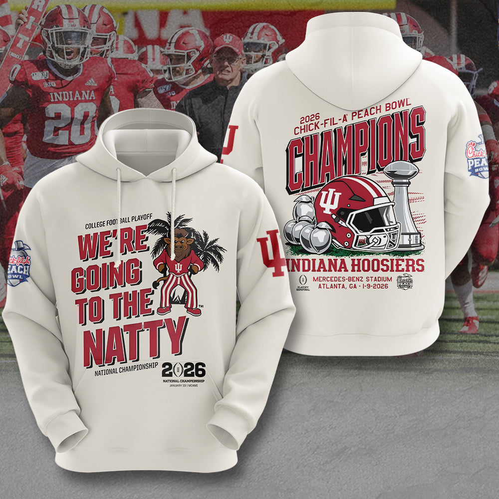 Indiana Hoosiers Football 3D Apparel – MAITM14395