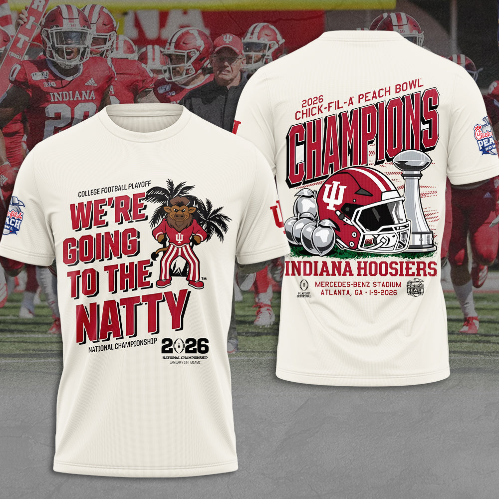 Indiana Hoosiers Football 3D Apparel – MAITM14395