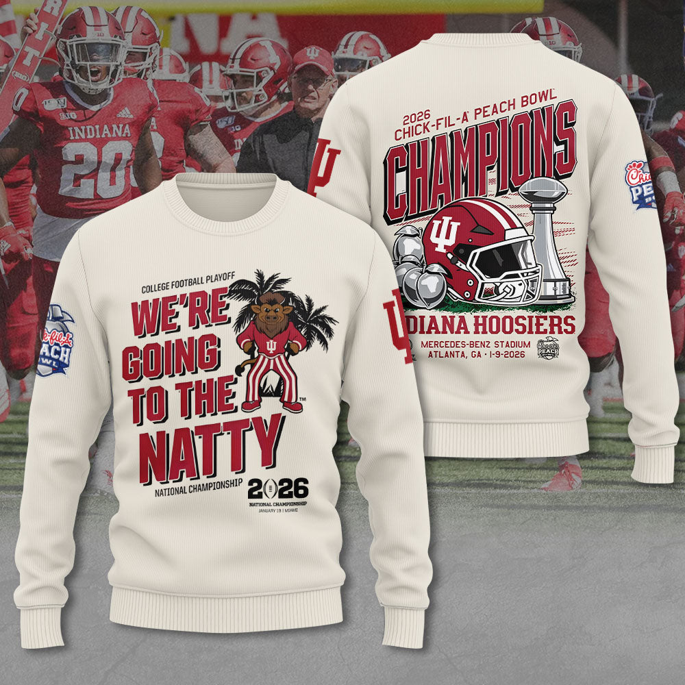 Indiana Hoosiers Football 3D Apparel – MAITM14395