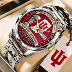 Indiana Hoosiers Football Rose Bowl Champions Alloy Luxury Quartz Watch – MAITM14353