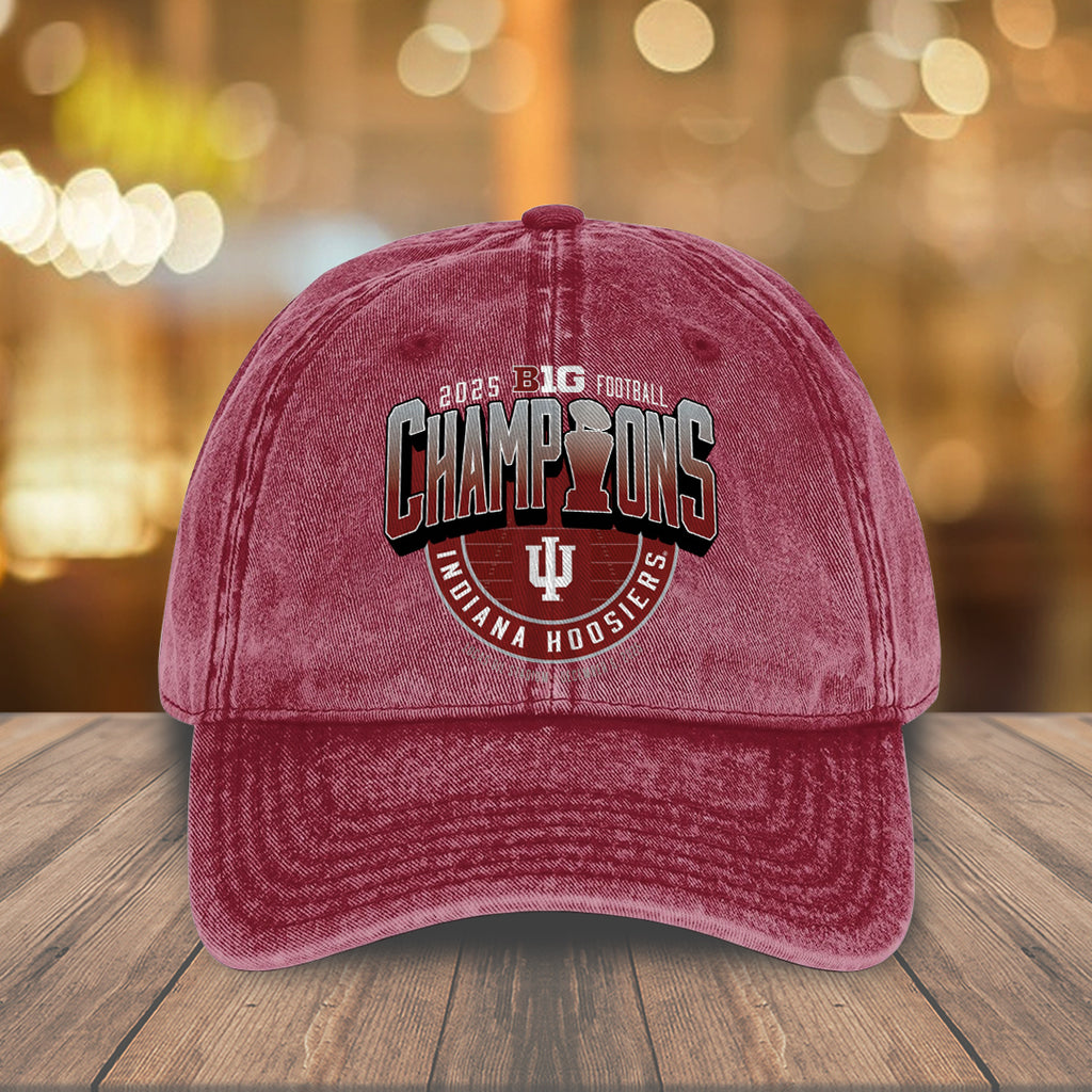 Indiana Hoosiers Football Wash Denim Cap – TANTN19452