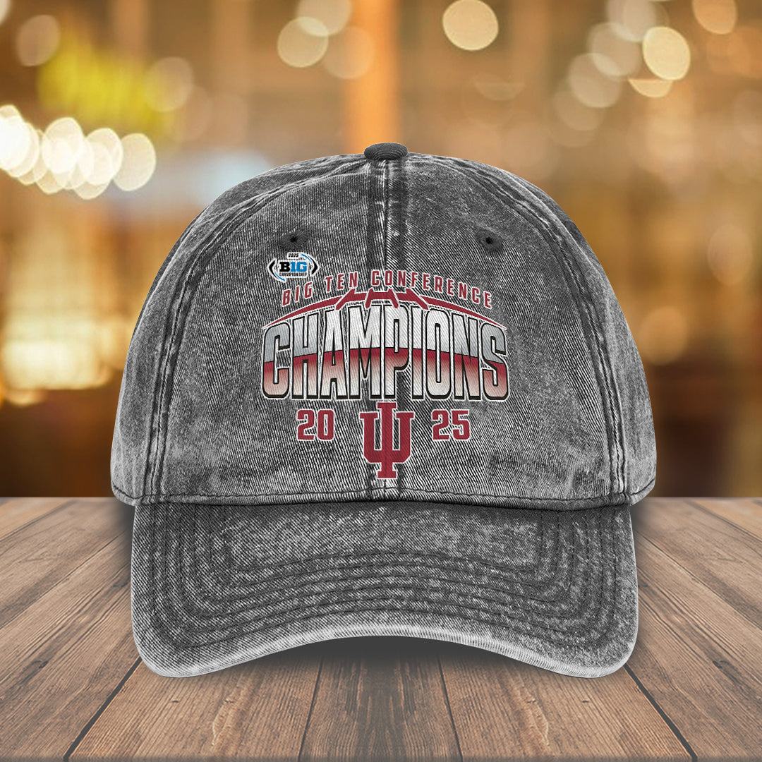 Indiana Hoosiers Football Wash Denim Cap – TANTN19453