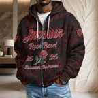 Indiana Hoosiers Football 3D Unisex Waffle Hoodie – TMTHU3068