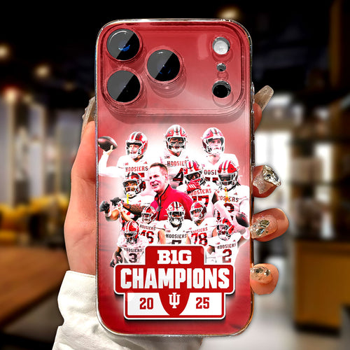 Indiana Hoosiers Football 2025 Big Ten Champions Phone Case – MAITM13990