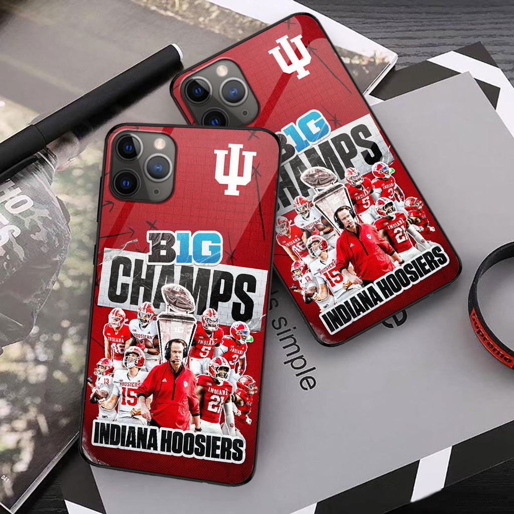 Indiana Hoosiers Football 2025 Big Ten Champions Phone Case – MAITM13991