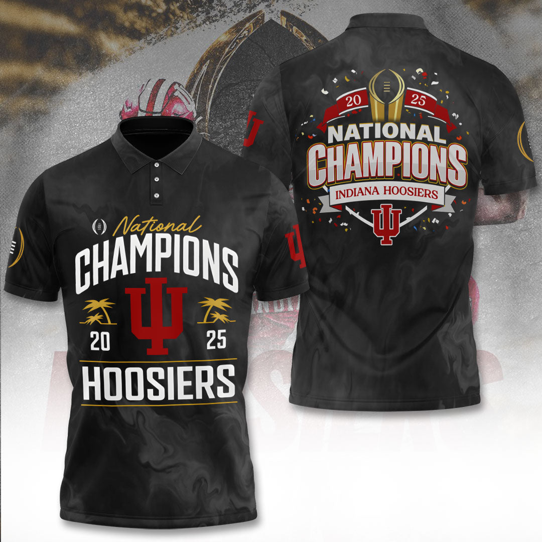 Indiana Hoosiers Football 2025 National Champions 3D Apparel – TANTN20456
