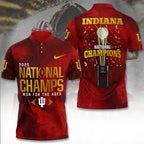 Indiana Hoosiers Football 2025 National Champions 3D Apparel – TANTN20481