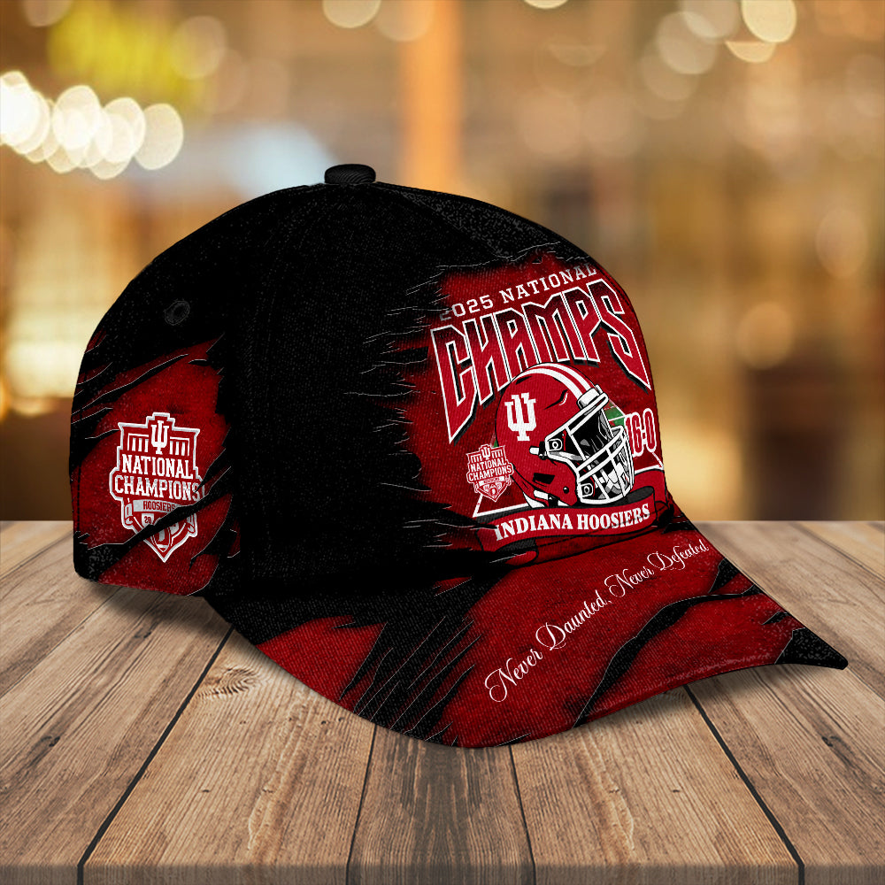 Indiana Hoosiers Football 2025 National Champions Classic Cap – TANTN20486