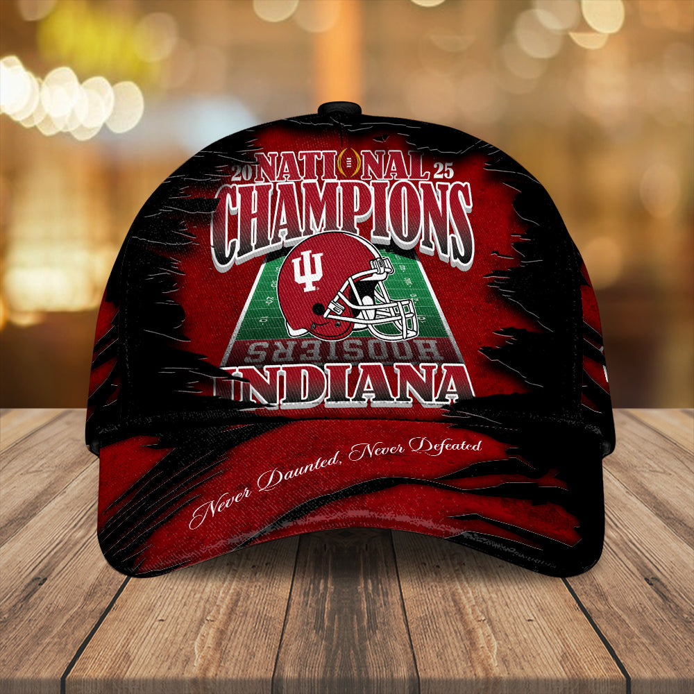 Indiana Hoosiers Football 2025 National Champions Classic Cap – TANTN20561