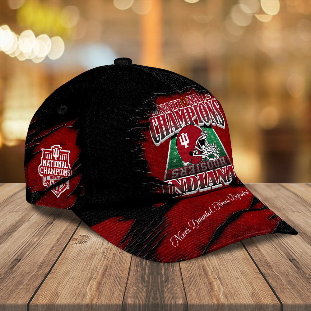 Indiana Hoosiers Football 2025 National Champions Classic Cap – TANTN20561