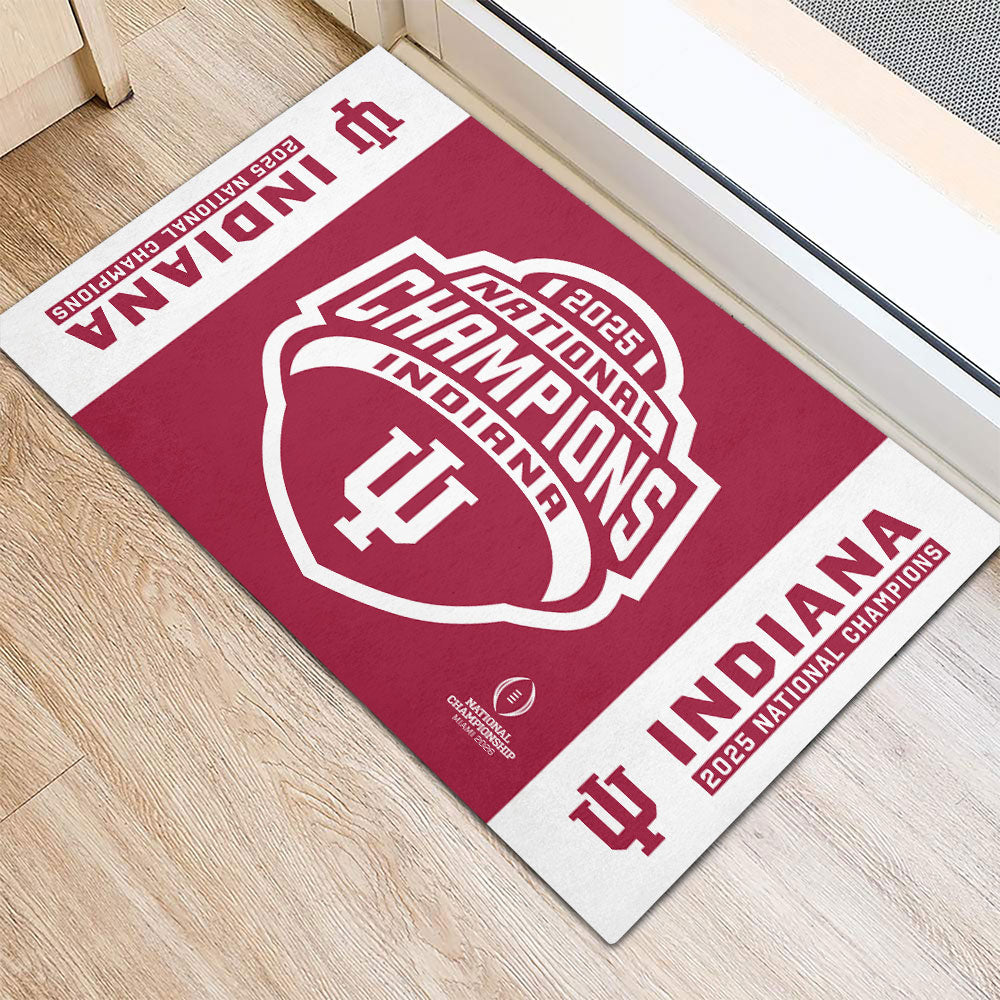Indiana Hoosiers Football 2025 National Champions Doormat – TANTN20146