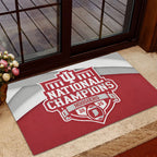 Indiana Hoosiers Football 2025 National Champions Doormat – TANTN20443