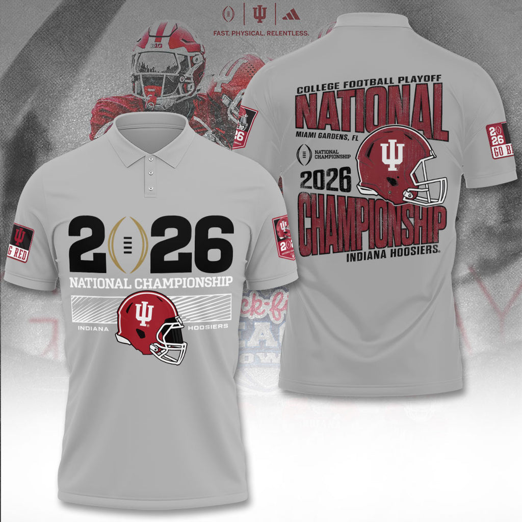 Indiana Hoosiers Football 2026 National Championship 3D Apparel – TANTN20138