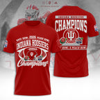 Indiana Hoosiers Football 2026 Peach Bowl Champions 3D Apparel – TANTN20122
