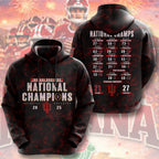 Indiana Hoosiers Football 3D Apparel – TMTHU3745