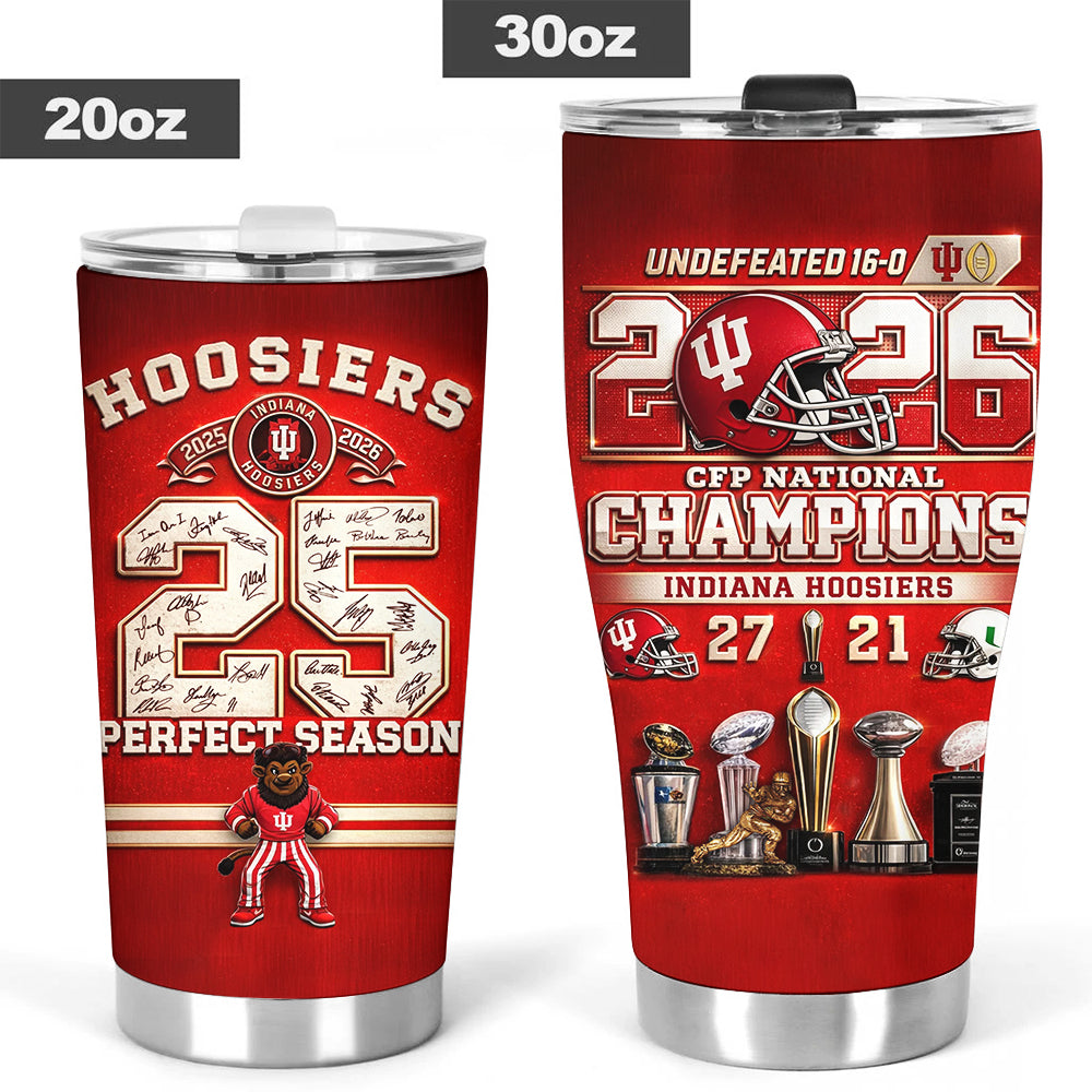 Indiana Hoosiers Football Tumbler Cup – TMTHU3422