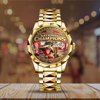 Indiana Hoosers Football 2025 Alloy Luxury Quartz Watch – TMTHU3379
