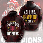Indiana Hoosiers Football 2025 National Champions 3D Apparel – MAITM14517