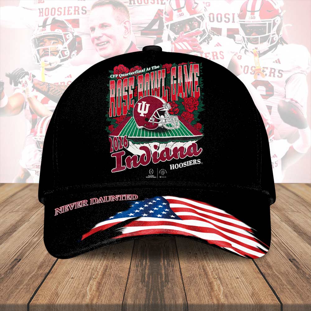 Indiana Hoosiers Football 2026 Rose Bowl Classic Cap – HOATT15434
