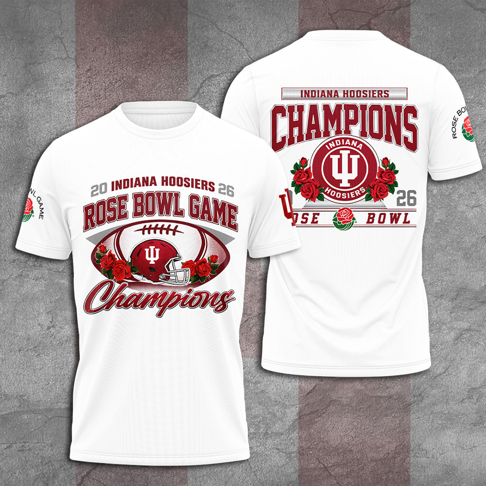Indiana Hoosiers Football 3D Apparel – TANTN19867