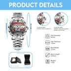 Indiana Hoosiers Football 2025 National Champions Alloy Luxury Quartz Watch – TANTN20460
