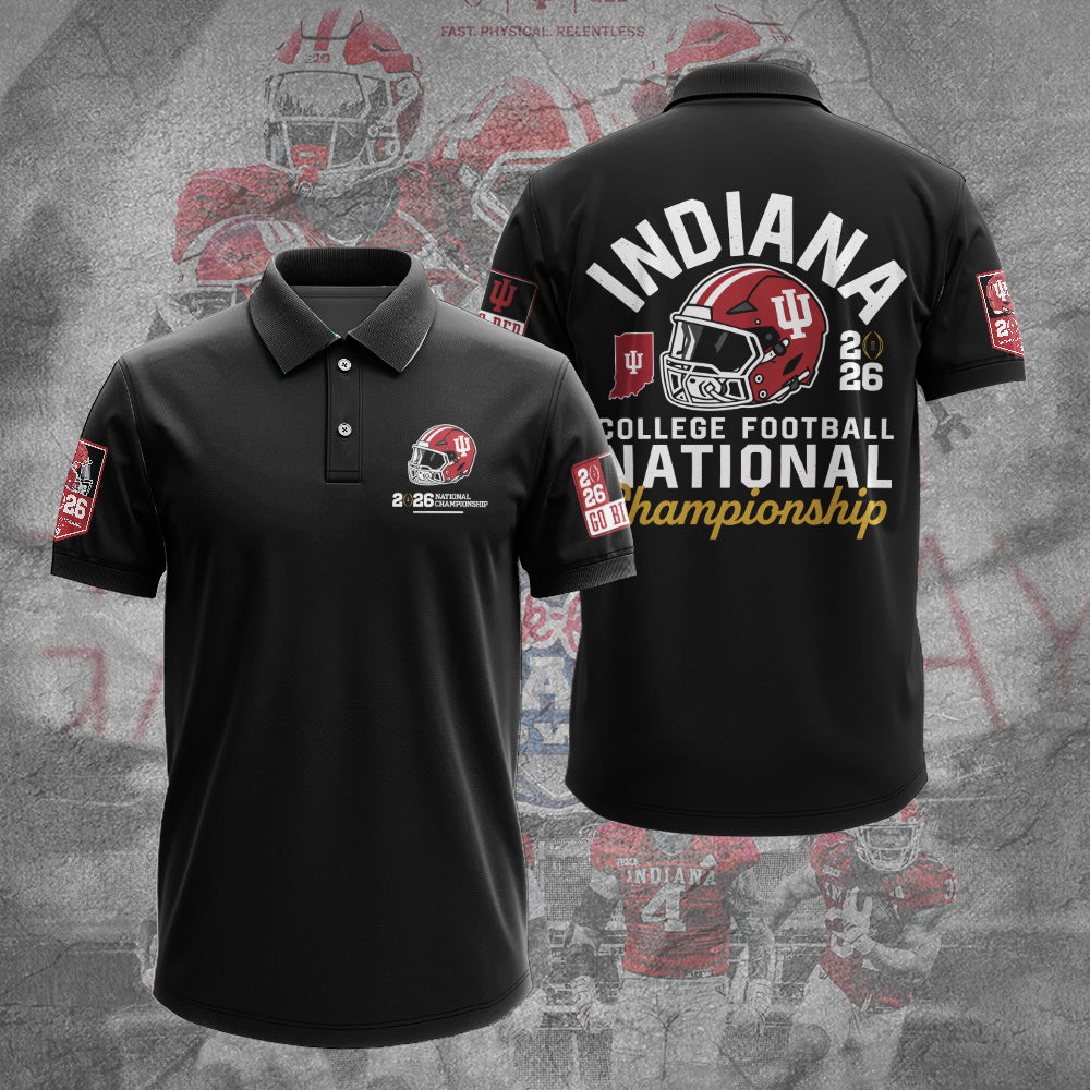Indiana Hoosiers Football 2026 National Championship 3D Apparel – TANTN20133