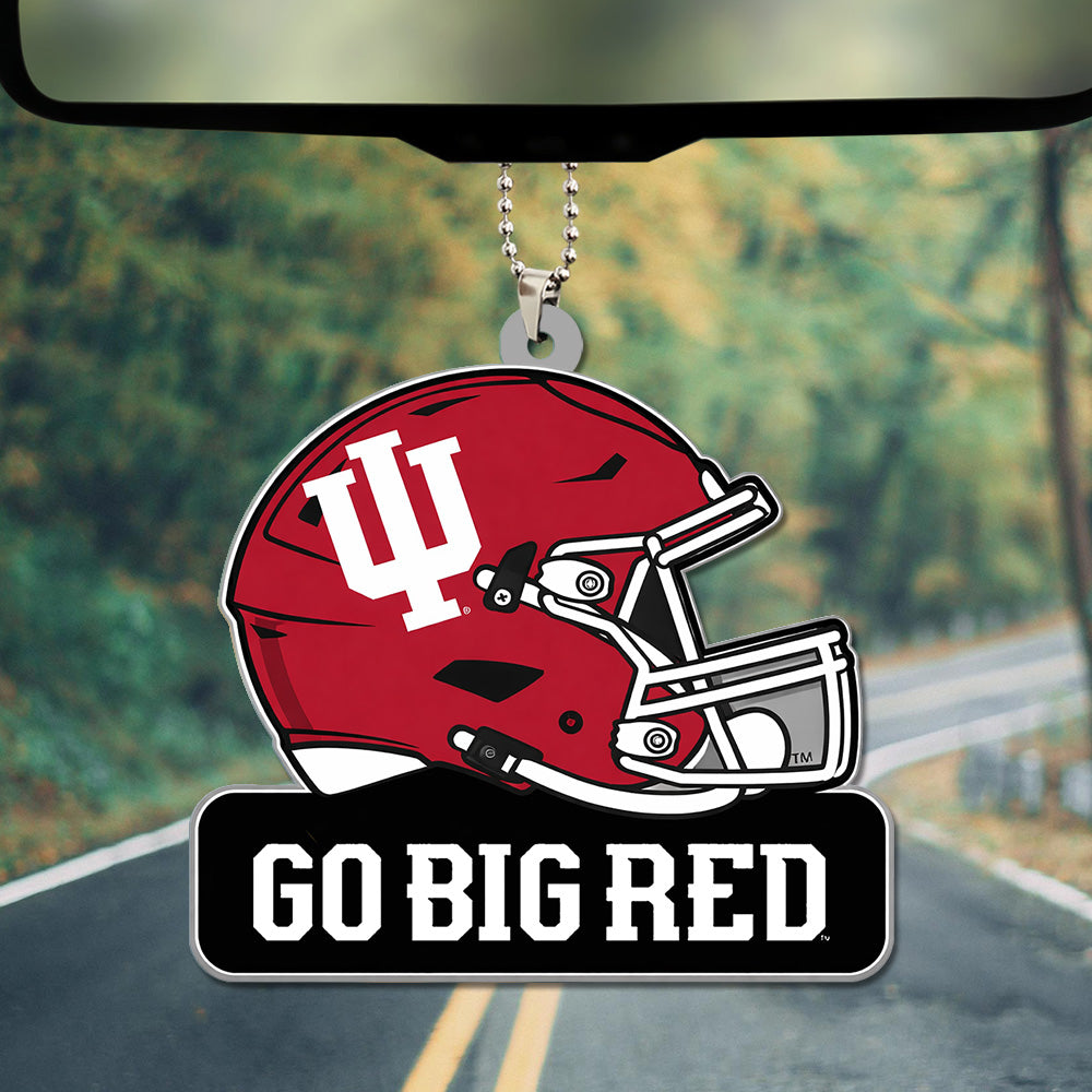 Indiana Hoosiers Football 2026 National Championship Custom shape 2-sided Acrylic Car Ornament – TANTN20162