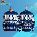 Personalized Indianapolis Colts Nfl Snow Ugly Christmas Sweater