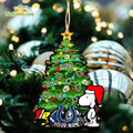 Indianapolis Colts Snoopy Peanuts Custom Christmas Ornament Xmas Tree Decorations