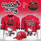 Indy Fuel x Hello Kitty Night Game Limited Hockey Jersey