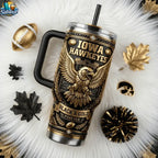 Iowa HawkeyesBlack & Gold Pride Edition Tumbler
