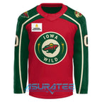 Iowa Wild x Legacy Reds 2026 Limited Edition Hockey Jersey