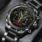 Iron Maiden 50 Years Anniversary Black Stainless Steel Watch - TANTN24686